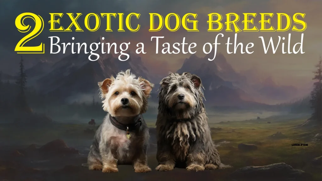 2 Exotic Dog Breeds Bringing a Taste of the Wild 