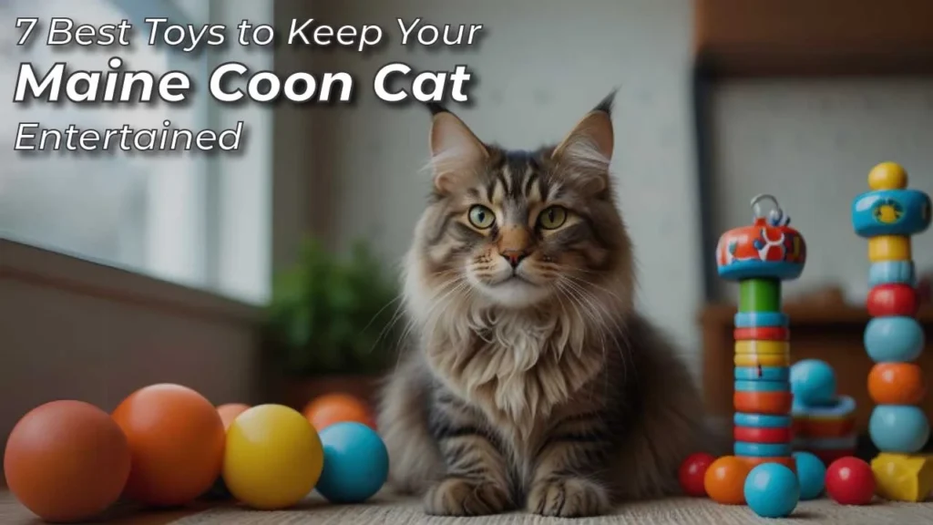 7 best toys to keep your maine coon cat entertained