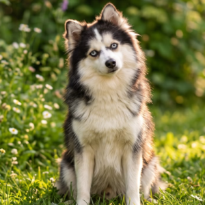 Mini pomsky boy